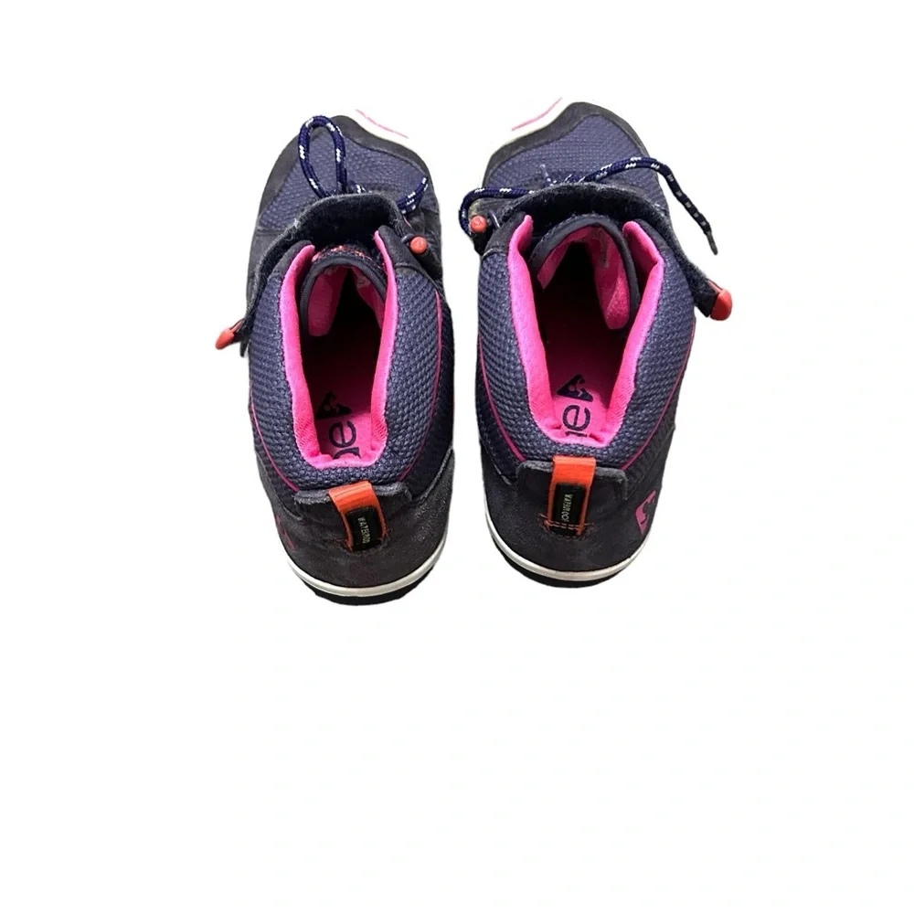 PLAE Kaiden Hiking Boot Suede/waterproof in purple with pink & coral accents